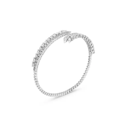 18K WHITE GOLD DIAMOND BRACELET